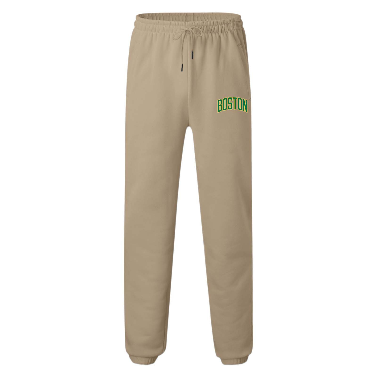thumbnail image 4 of Pantalones deportivos holgados de punto para hombre, para otoño-invierno, estilo urbano, 4 of 4